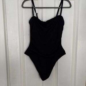 Black One Piece Swimsuit
